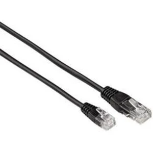 DSL kabel Hama 40657, [1x RJ45 zástrčka 8p4c - 1x RJ11 zástrčka 6p4c], 3.00 m, černá