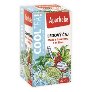 APOTHEKE COOLTEA Maté s limetkou a mátou čaj 20x2 g