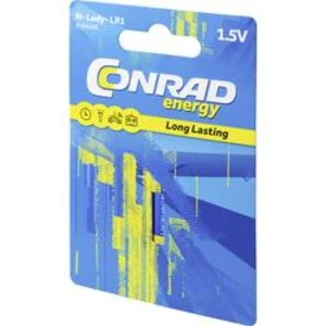 Akumulátor N alkalicko-manganová Conrad energy LR1 1.5 V 1 ks