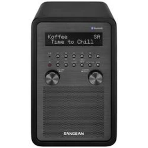 Stolní rádio Sangean EPOCH 600, AUX, Bluetooth, DAB+, NFC, FM, černá