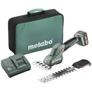 Akumulátor nůžky na trávu, nůžky na keře + akumulátor, vč. nabíječky Li-Ion akumulátor Metabo PowerMaxx SGS 12 Q