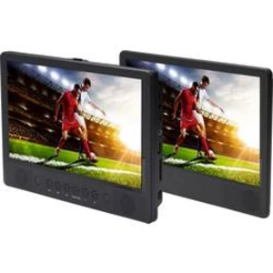 DVD přehrávač do opěrek hlavy, 2x LCD Denver MTW-1086, 25.65 cm (10.1 palec)