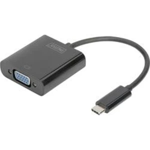 USB / VGA adaptér Digitus DA-70853, černá