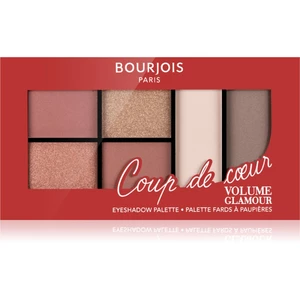 Bourjois Volume Glamour paleta očních stínů odstín 001 Coup De Coeur 8,4 g