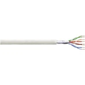 Síťový kabel F/UTP Cat 5e LogiLink CPV0029, stíněný, 50 m, šedá