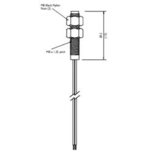 Poziční spínač Gentech PS811, 100 V/DC, 250 V/AC, 10 W, 1 A