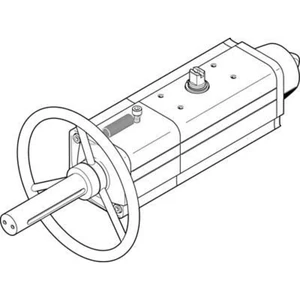 FESTO kyvný pohon 8005034 DAPS-0120-090-RS1-F0710-MW Materiál puzdra: hliníková slitina k tváření  1 ks