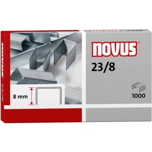 Novus 042-0040 Typ (sponky): 23/8 sponka 1000 ks 1000 ks / bal. Viazacie výkon: 50 listov (80 g / m²)