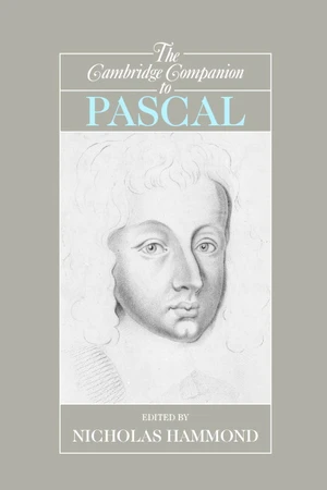 The Cambridge Companion to Pascal