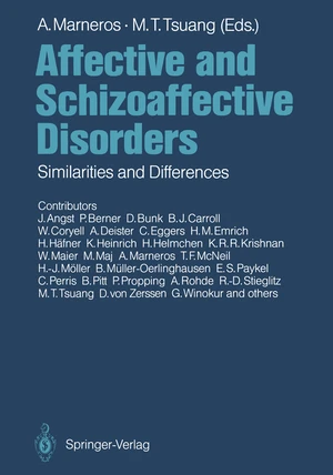 Affective and Schizoaffective Disorders