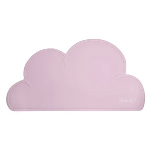 Ružové silikónové prestieranie Kindsgut Cloud, 49 x 27 cm