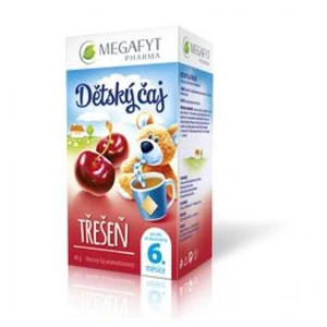 MEGAFYT DETSKÝ PROGRAM OVOCNÝ ČAJ ČEREŠŇA 20 X 2G