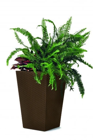 Kvetináč RATTAN PLANTER 39x39x57 cm