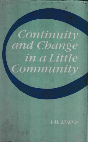 Continuity And Change In A Little Community (A Study Of The Bharias Of Patalkot In Madhya Pradesh)