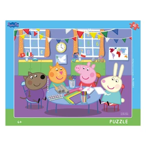 Dino - Puzzle PEPPA Pig: Ve školce 40