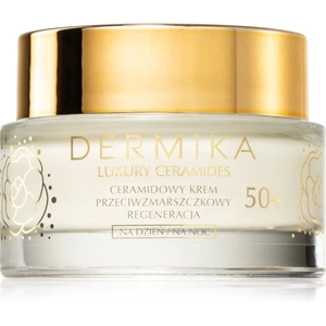 Dermika Luxury Ceramides regeneračný krém s ceramidmi 50+ 50 ml