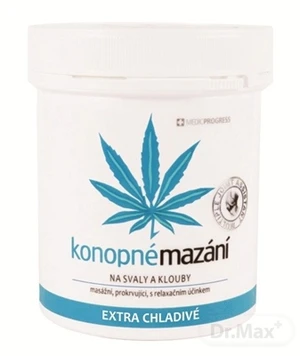 Konopné mazanie extra chladivé