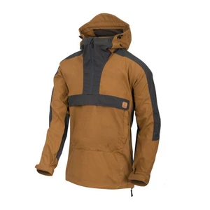 Bunda Woodsman Anorak® Helikon-Tex® - dvojfarebná Coyote / Ash Grey (Farba: Coyote / Ash Grey, Veľkosť: XL)