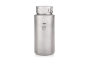 Titánová fľaša Sport Bottle Keith® 1,2 l (Farba: Strieborná)