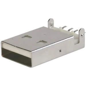 USB-zdierka, ultra plochá zástrčka, vstaviteľná A-USB A-LP-SMT-C USB A (SMT) A-USB A-LP-SMT-C ASSMANN WSW Množstvo: 1 ks