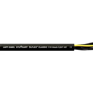 LAPP ÖLFLEX® CLASSIC BLACK 110 riadiaci kábel 2 x 1 mm² čierna 1120266-1 metrový tovar