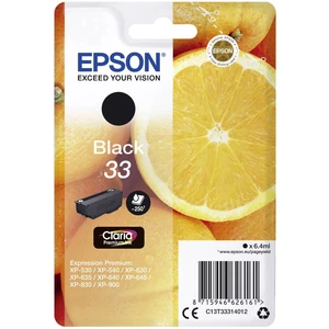 Epson Ink T3331, 33 originál  čierna C13T33314012