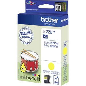 Brother Ink LC-22U Y originál  žltá LC22UY