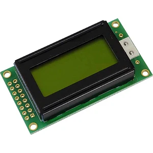 Display Elektronik LCD displej   žltozelená  (š x v x h) 58 x 32 x 10.5 mm DEM08202SYH-LY