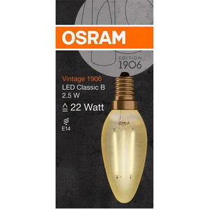 OSRAM 4058075293212 LED  En.trieda 2021 F (A - G) E14 sviečkový tvar 3 W teplá biela (Ø x d) 35.0 mm x 100.0 mm  1 ks