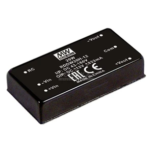 Mean Well RDDW20G-05 DC / DC menič napätia do auta   2000 mA 20 W Počet výstupov: 2 x