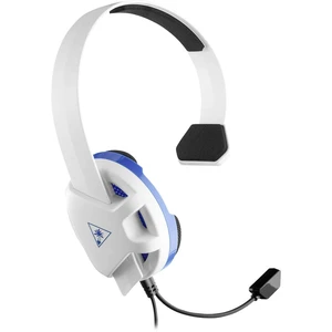 Turtle Beach Recon Chat herný headset jack 3,5 mm káblový cez uši biela, modrá, čierna mono