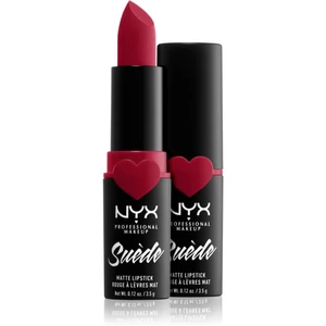 NYX Professional Makeup Suede Matte  Lipstick matný rúž odtieň 09 Spicy 3.5 g