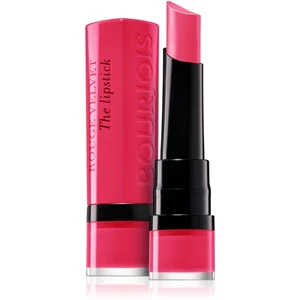 Bourjois Rouge Velvet The Lipstick matný rúž odtieň 09 Fuchsia Botté 2,4 g