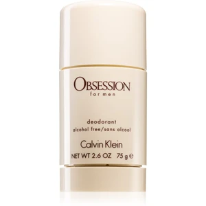 Calvin Klein Obsession for Men deostick (bez alkoholu) pre mužov 75 ml