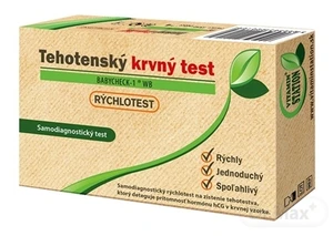 VITAMIN STATION Rychlotest Tehotenský krvný test