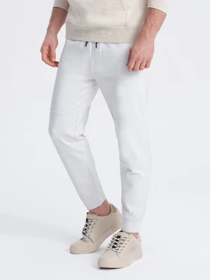 Ombre Men's sweatpants joggers - white