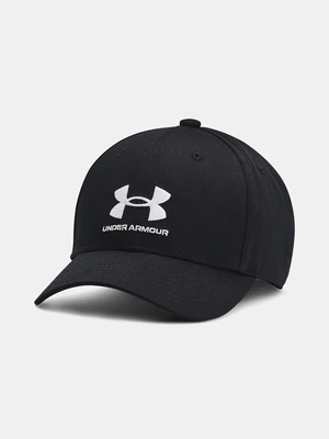 Under Armour Youth Branded Lockup Cap Adj-BLK - Boys