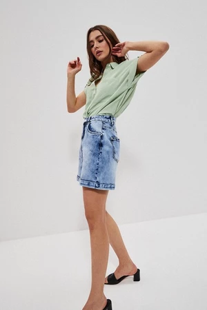 Shorts in denim da donna  Moodo