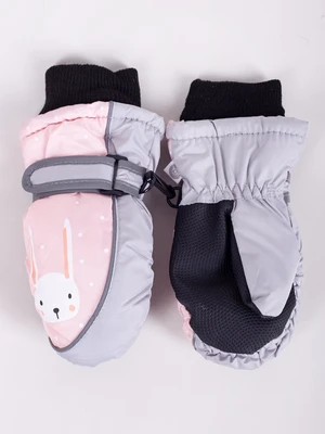 Yoclub Kids's Children's Winter Ski Gloves REN-0211G-A110