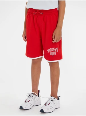 Red Boys Shorts Tommy Hilfiger Tommy Varsity Sweatshorts - Boys