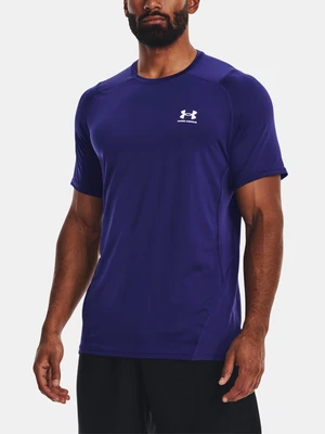 Under Armour T-Shirt UA HG Armour Fitted SS-BLU - Men