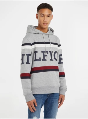 Grey men's sweatshirt Tommy Hilfiger