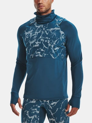 Under Armour T-Shirt UA OUTRUN THE COLD FUNNEL-BLU - Men