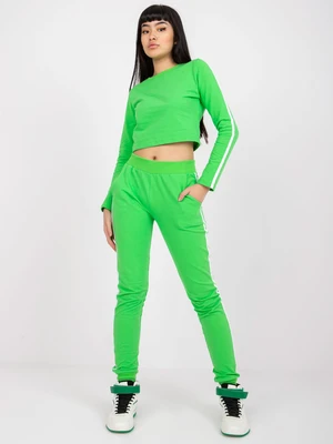 Green two-piece set Nias RUE PARIS