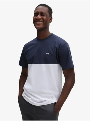 Blue and white men's T-shirt VANS - Men