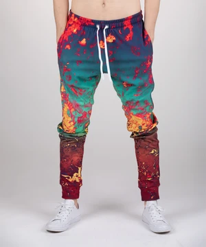 Aloha From Deer Unisex's Rust Sweatpants SWPN-PC AFD349