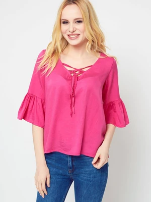 Blouse pink Yups Awd0388.R50