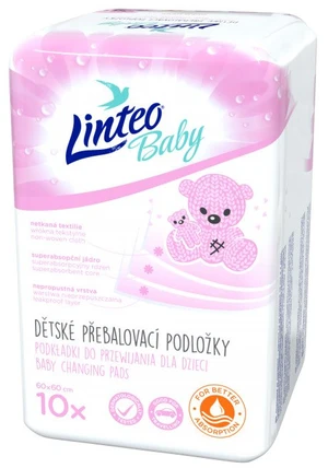 LINTEO Dětské přebalovací podložky Linteo Baby 10 ks