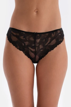 Dagi Black Lace Brazilian Panties