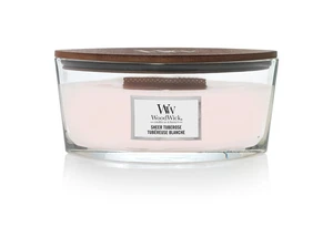 WoodWick Vonná svíčka loď Sheer Tuberose 453,6 g